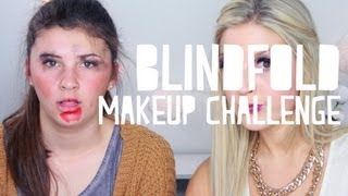 ♡ Blindfold Makeup Challenge ft Jamies World  Jamie Curry ♡ [upl. by Etak]