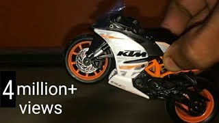 Maisto KTM RC 390 118 diecast scale model [upl. by Fitting]