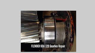 FLENDER KDA 320 Gearbox Repair [upl. by Sateia]