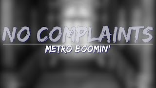 Metro Boomin feat Offset amp Drake  No Complaints Clean Lyrics  Full Audio 4k Video [upl. by Nollahp868]