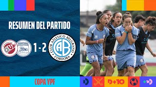 UAI Urquiza 12 Belgrano de Córdoba  GOLES  Semifinal  Copa de la Liga YPF Femenina 2023 [upl. by Notwal]