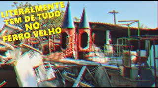 TEM DE TUDO NO FERRO VELHO KKK [upl. by Arded]