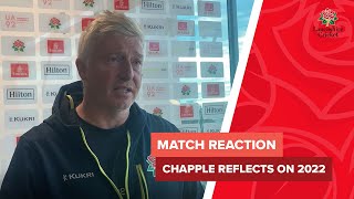 REACTION  Glen Chapple reflects on 2022 season following Surrey victory [upl. by Annyrb]