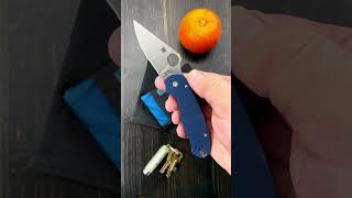 Spyderco Para 3  Now in SPY27 Steel  Available at GPKNIVEScom Spyderco [upl. by Weiser]