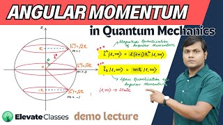 Lecture on Angular Momentum in QM [upl. by Yrrag403]