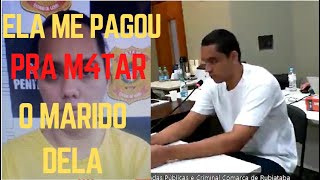 PAGOU PRA M4TAR MARIDO E FICAR COM O SEGURO INTERROGATÓRIO DOS RÉUS LAURINDO E EDVAN [upl. by Kulda]