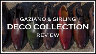 Gaziano amp Girling Deco Collection Review Benchmade Shoes  Kirby Allison [upl. by Milda]