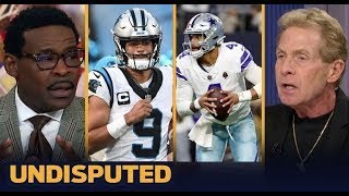 UNDISPUTED  Skip Bayless makes predictions Cowboys vs Panthers on Sunday [upl. by Aicissej]