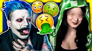 🤢GOTH REACTS TO MORE ASMR CRINGE 🤮 [upl. by Sallie]