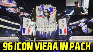 96 ICON VIERA in PACK OPENING  EA FC 24 Fifa 24 Ultimate Team [upl. by Zoarah]