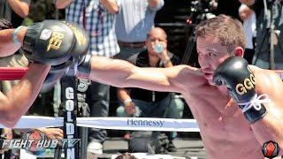 GENNADY GOLOVKINS COMPLETE WORKOUT FOR CANELO ALVAREZ  CANELO VS GOLOVKIN [upl. by Serolod901]