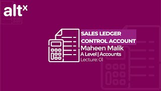 Sales Ledger Control Account AS Level Accounts [upl. by Aihsenod525]