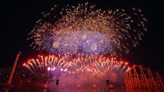 Dragon Fireworks  L’International des Feux LotoQuébec 2018  Montréal  Canada [upl. by Cogn]