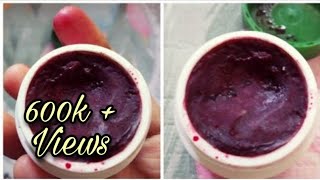 Beetroot LipbalmNo VaselineWith GheeOnly 2 ingredients For Soft Pink LipsNatural Lipbalm [upl. by Philender]