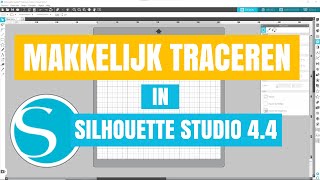 Traceren Met Silhouette Studio In 2021 [upl. by Amuwkuhc]