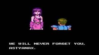 Astyanax NES Ending [upl. by Hanforrd]