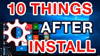 10 things to do after installingupgrading to Windows 10 [upl. by Yeniar]