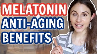 Melatonin ANTIAGING BENEFITS BEYOND JUST SLEEP  Dermatologist DrDrayzday [upl. by Kline]