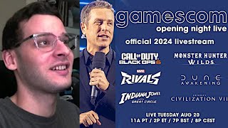 Gamescom Opening Night Live 2024 Reaction [upl. by Verneuil379]