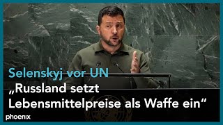 Rede von Wolodymyr Selenskyj bei der UNGeneralversammlung am 190923 [upl. by Acile51]