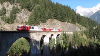 Ligne de SaintGervaislesBainsLe Fayet à Vallorcine frontière [upl. by Akenahc228]