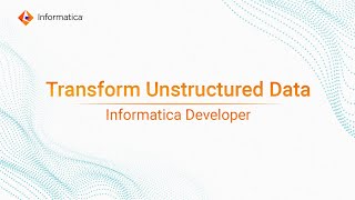 Transform Unstructured Data  H2L video [upl. by Worden803]