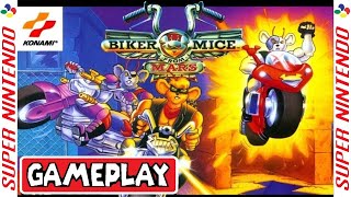 Biker Mice From Mars GAMEPLAY SNES  No Commentary [upl. by Nnilsia469]