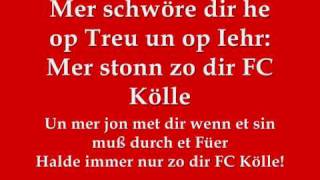 1FC Köln Hymne Lyrics [upl. by Rudwik]