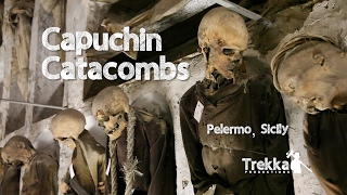 Bone Chilling Capuchin Catacombs  Sicily Italy [upl. by Tamqrah]