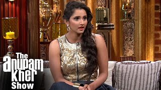 Tennis star  Sania Mirza  The Anupam Kher Show  Colors TV Serial [upl. by Kal]