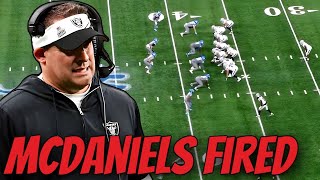 The Tape Shows Why The Raiders Fired Josh McDaniels [upl. by Rizas]