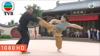 日本武士自詡空手道第一，嘲笑中國功夫花拳繡腿，少女現學功夫上台教訓他！【女拳】功夫 動作 [upl. by Leakim]