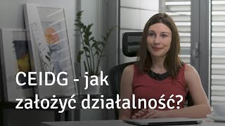 CEIDG  jak założyć działalność [upl. by Allisan]