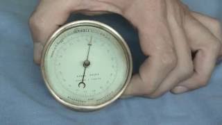 Pressure testing an Aneroid Barometer [upl. by Anaeli]