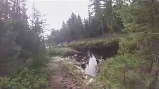 Portage  Home Lake to Angleworm Lake in the BWCA [upl. by Hsan]