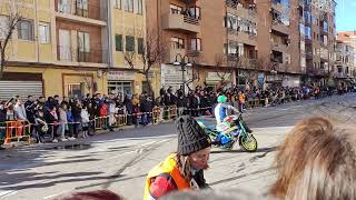 🏍️ ¡Exhibición de motos en calle de las farolas Medina del Campo 📅 Motauros  Sábado 20 enero 2024 [upl. by Anselmi10]