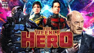 Weekly Hero  New AntMan Poster JK Simmons Open to Spiderman 4 Marvel Introduces Blade 2099 [upl. by Lichtenfeld]