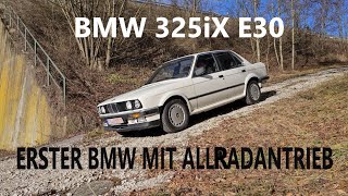 BMW 325iX E30 erster Allrad BMW zurück geholt aus Spanien TÜV fertig gemacht nach langer Standzeit [upl. by Cohlier340]