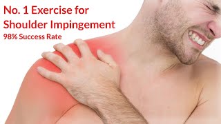 No 1 Shoulder Impingement Exercises 98 Success Rate  FREE Exercise Worksheet [upl. by Porcia]