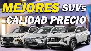 4 mejores SUVs CALIDAD PRECIO para COMPRAR en 2024 l 2025 la MEJORES OPCIONES A TU ALCANCE [upl. by Melisa437]