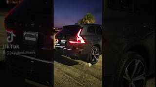 2023 Volvo XC60 B5 Ultimate Dark AWD POV Night Drive Binaural Audio volvoshorts [upl. by Sadoff18]