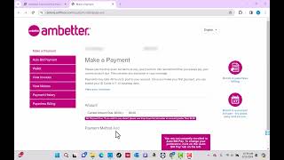 How to Add a Payment Method on Ambetter [upl. by Peatroy]