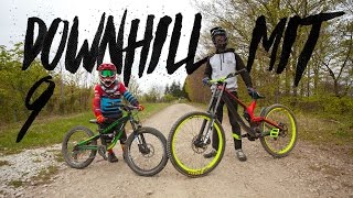 Downhill mit dem neunjährigen Johann Schumacher im Trailpark Mehring [upl. by Bertold635]