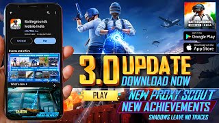 BGMI 30 UPDATE NEW ACHIEVEMENTS  HOW TO DOWNLOAD  PUBG NEW UPDATE [upl. by Shama]