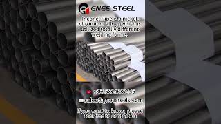 Inconel 600 Pipe  Alloy 600 Seamless Tube [upl. by Attenborough780]