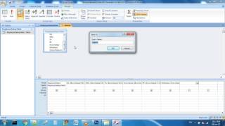 Employee Salary Calculation By Query In MS Access 2007 [upl. by Auqenat241]