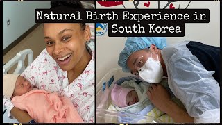 Natural Birth Experience in South Korea Expectations vs Reality  Name Reveal ambw 국제커플 [upl. by Claudio403]