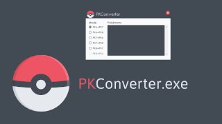 PKConverterexe How to convert all pokémons files pk6 pk7 pk8 [upl. by Ardnasyl]