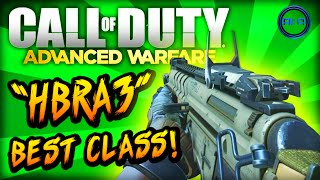 Advanced Warfare BEST CLASS SETUP  quotHBRa3quot Accuracy Class  Call of Duty Advanced Warfare [upl. by Ramon]