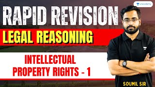 Rapid Revision  Intellectual Property Rights 1  CLAT 2024  Unacademy CLAT clat clat2024 [upl. by Jamnes92]